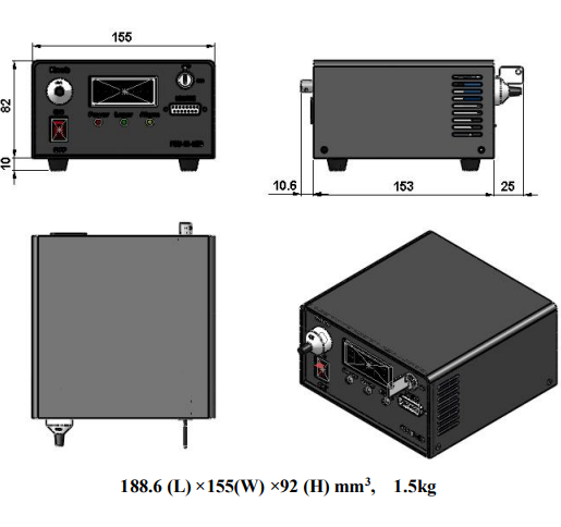 1567nm FIR Infrared Diode Laser for Carbon monoxide CO detection